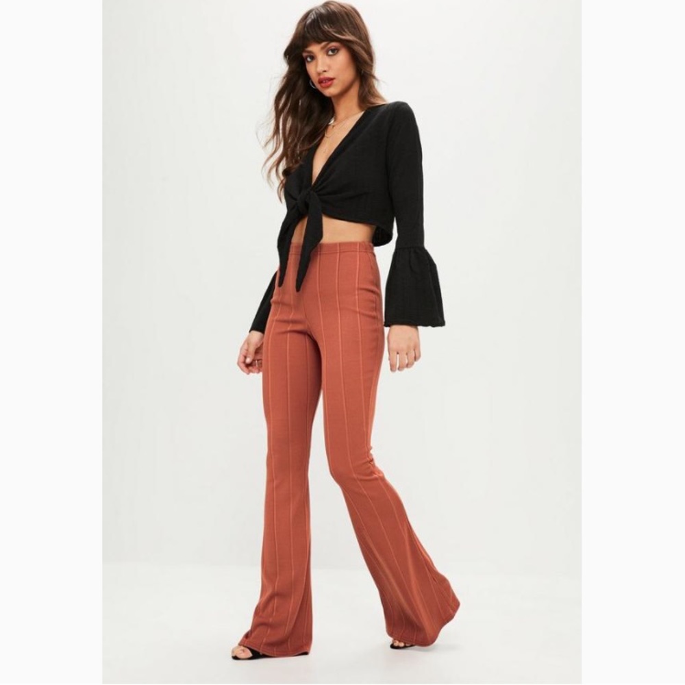 NWT Missguided Flare Pants